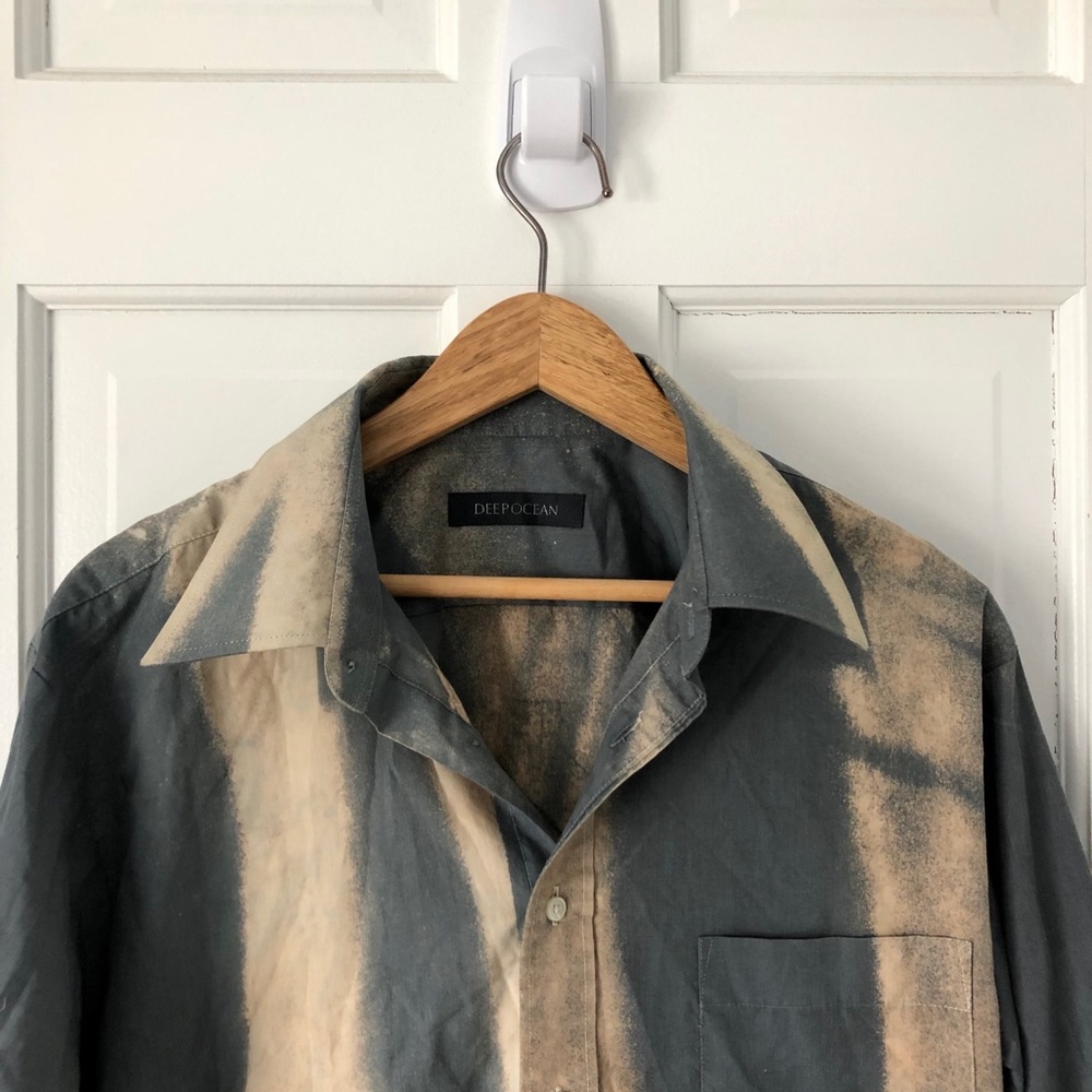 Unique dress shirt dyed in Thailand